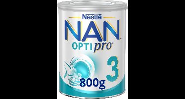 Nestlé NAN OptiPro 3 Babyvoeding - Melkpoeder 3 x 800g - Groeimelk Vanaf 1 Jaar