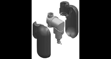 Viessmann slamafscheider met magneet Rp 1'', ZK04656