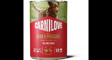 Carnilove can duck / pheasant - 6x400 gr