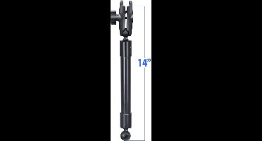 RAM Mount Verlengstuk 35 cm met B-Kogel en Socketarm - RAP-BB-230-14-201U