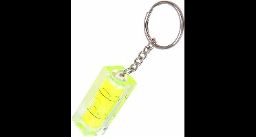 New Age Devi - New Age Devi - Sleutelhanger met Waterpas - 4 cm - Geel