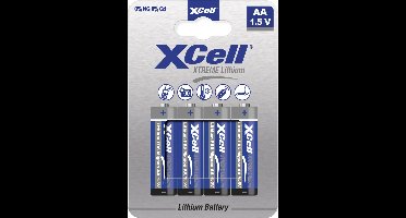 XCell XTREME FR6/L91 AA batterij (penlite) Lithium 1.5 V 4 stuk(s)