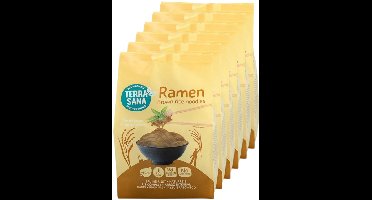 TerraSana | Ramen Bruine Rijstnoedels | 6 stuks | 6 x 280 gram