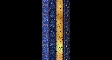Clairefontaine Kerstcadeaupapier 'Azurite