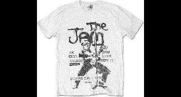 The Jam - 100 Club 77 Heren T-shirt - L - Wit