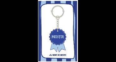 KP® Sleutelhanger Medaille Meester