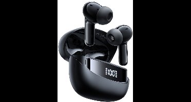 Draadloze oordopjes true wireless – In-ear bluetooth earbuds – Touchbediening & oplaadcase – Joyroom Jbuds – Zwart