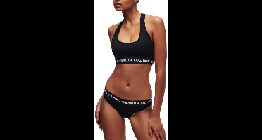 KARL LAGERFELD LOGO BRALETTE Zwart M EU