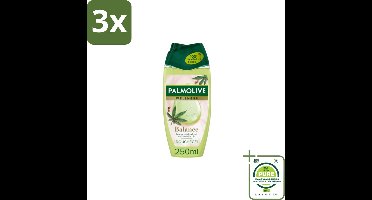 3 x Palmolive – Douchegel – Nourish & Revive – 500 ml - Grootverpakking - Douchegel - Huid Verzorgen - Voedende Douchegel - Frisse Geur - Melkbestanddelen