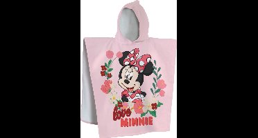 Disney Minnie Mouse Poncho Cute - 60 x 120 cm - Katoen