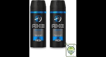 2 x Axe - Deodorant Bodyspray - 48hrs Fresh - Anarchy for Him - 150 ml - Grootverpakking - Deodorant - Bodyspray - Axe - Geur - Man