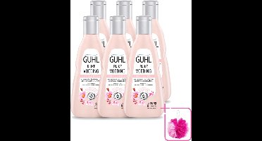 6 x Guhl - Shampoo - Rijke Voeding - 250 ml - Bulkverpakking - Voedend haarshampoo - Droog haar