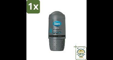 1 x Odorex Deodorant Roller For Men Dry Protection 50 ml- Mannelijke Deodorant - Anti-transpiratie - Zweetbescherming - Alcoholvrije Deodorant - Droge Oksels