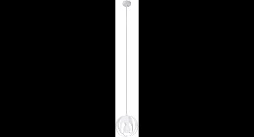 Sollux Lighting Hanglamp Tulos - E27 - wit - staal - 125x16x16cm