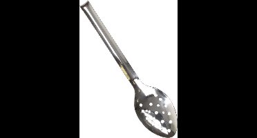 Vogue geperforeerde RVS serveerlepel 30.5cm