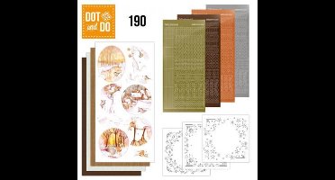 Dot and Do 190 - Jeanine's Art - Yellow Forest
