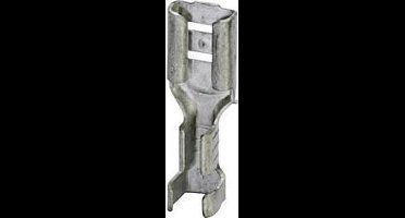 Phoenix Contact 3240158 Huls voor platte stekker Insteekbreedte: 4.8 mm Insteekdikte: 0.8 mm 180 ° Ongeïsoleerd Metaal