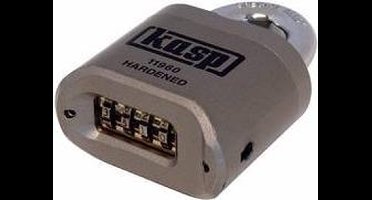 Kasp K11960D Hangslot Verschillend sluitend Zilver Cijferslot