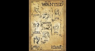 Poster The Seven Deadly Sins - Wanted 38x52cm