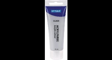Stylex 28639 acrielverf 75 ml Zilver Koker
