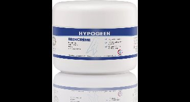 Hypogeen Beencrème – Verzorging voor Vermoeide, Droge & Gevoelige Benen – Hypoallergeen & pH-Neutraal – Met Magnesium, Paardenkastanje, Squalaan & Ureum – Spataderen crème - Geschikt onder Steunkousen – 200 ml pot