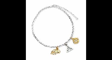 The Carat Shop - Harry Potter - bedelarmband met drie bedels