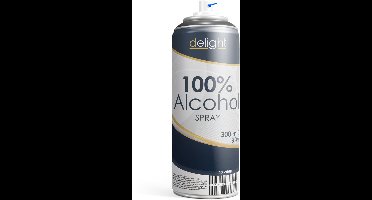 100% Alcohol Spray - 300ml - Reinigend & Ontvetten - Sneldrogend - Voor Elektronica Onderhoud - Niet Geschikt Voor Huid of Consumptie [17289B]