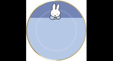 Ootje Kadootje Nijntje Blauw Bord OK 8120