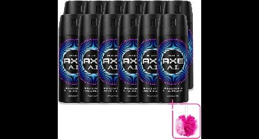 12 x Axe - Limited Edition - Deodorant Bodyspray - A.I. - 150 ml - Bulkverpakking - Axe A.I. Bodyspray - Deodorant Bodyspray