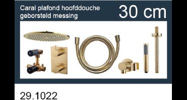 Wiesbaden One-Pack Inbouwthermostaatset Rond Type 403 - Gunmetal