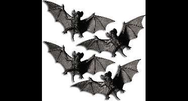 WIDMANN - Set vleermuizen versiering Halloween