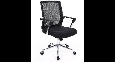 Hoppa! - Bureaustoel - Meshbekleding, zwart