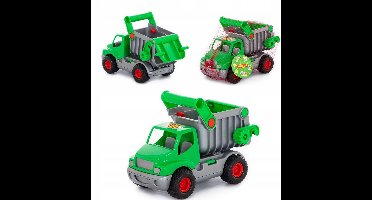 WADER Groene Kiepwagen - Duurzaam Bouwvoertuig voor Kinderen