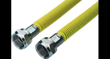 RAM gasslang Ecoflex, M24/1.5mm, le 0.4m, slang RVS, wartelmoer