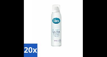 20 x Odorex - Deodorant Spray - Ultra Protect - Extra Krachtig - 150 ml - Anti-transpirant Spray - Zweetvermindering - Geurvermindering - Huidvriendelijk - 48 Uur Bescherming