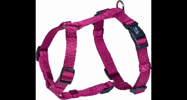 Nobby Classic Hondentuigje / Harnas - Nylon - Framboos - Borstomtrek: 30 - 50 cm (GELIEVE ALVORENS BESTELLEN OPMETEN)