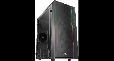 ATX Mini-tower Box Case Mars Gaming MCM RGB Black