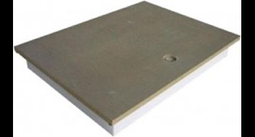 Storax vloerluik 495 x 795mm met luikring 90mm PS schuim - Rc 2,5