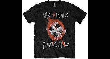 Dead Kennedys Heren Tshirt -S- Nazi Punks Zwart