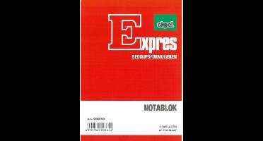 Sigel notablok Expres A6 staand 100 vel