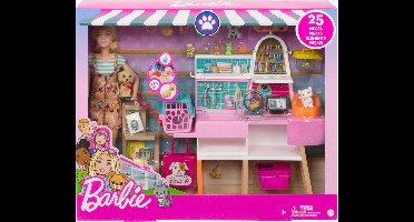 Barbie Dierenwinkel Speelset