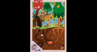 Apli Kids Houten puzzel Bos