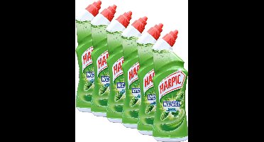 Harpic Active Fresh WC gel - 750 ml - dennengeur - 6 flessen