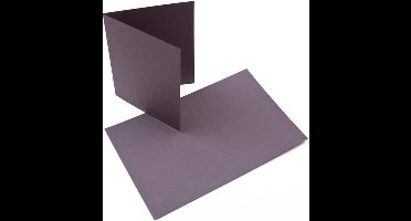 Kaarten Grijs 14x10,8cm (50 stuks)