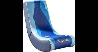 Gamestoel - Lava - inklapbaar - video rocker – blauw (X Rocker)