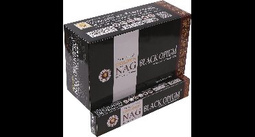 Golden Nag Black Opium 12 pakjes van 15 gram