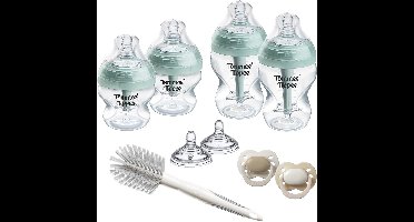 Tommee Tippee Advanced Anti-Colic Babyflessen en spenen Startersset - flessen van 150 ml en 260 ml voor pasgeboren baby's - 0m+