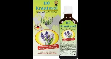 110 Kruidenolie - Kruidenplanten - Kräuteröl olie - 100ML - Massage Olie