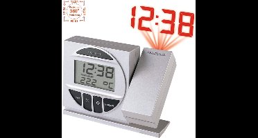 TECHNOLINE WT590 PROJEKTIE KLOK / WEKKER met THERMOMETER
