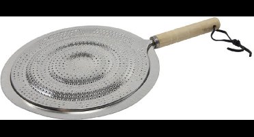 Svenska living Vlamverdeler - sudderplaat - RVS - diameter 22 cm